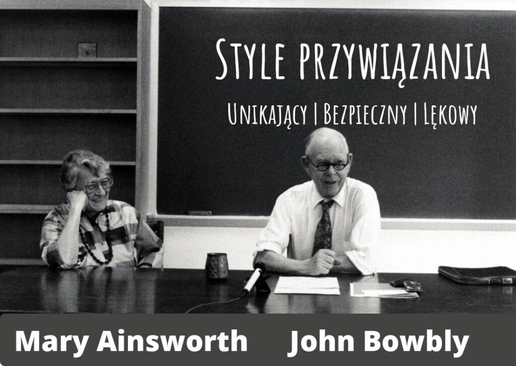 Badania wpływu stylu przywiązania na budowanie relacji – część 4 z cyklu o stylach przywiązania - John Bowbly i Mary Ainsworth - artykuł Marity Woźny